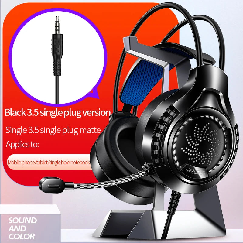 Casque Gaming RGB avec Micro – Son Surround 7.1