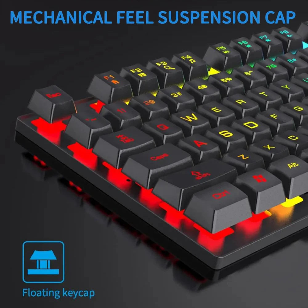 Clavier Gaming Filaire 104 touches – Sensation Mécanique, RGB
