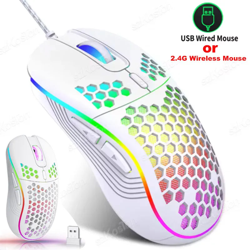 Souris gaming RGB Honeycomb