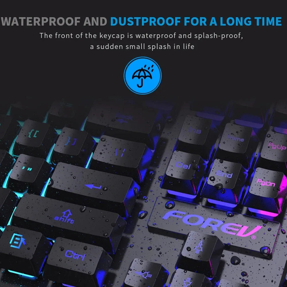 Clavier Gaming Filaire 104 touches – Sensation Mécanique, RGB