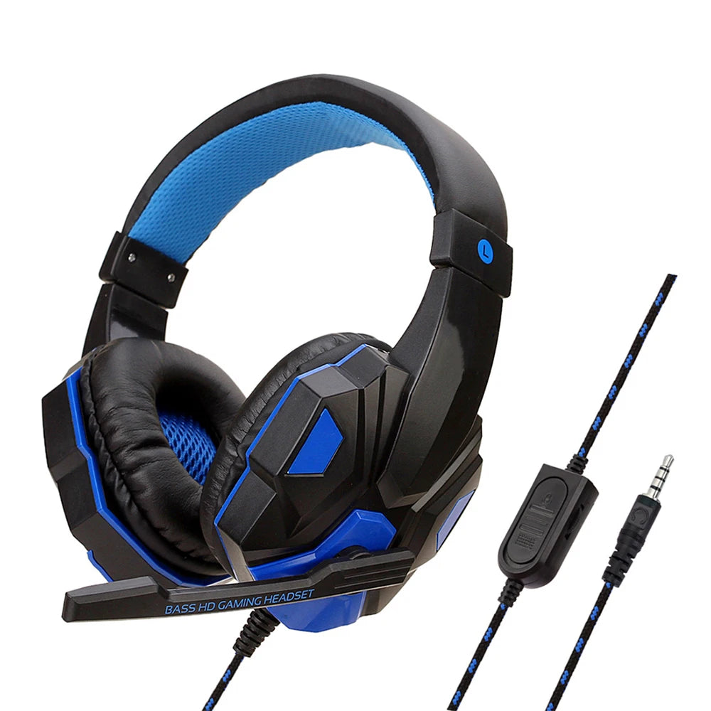 Casque Gaming Filaire Jack 3,5 mm avec Micro – PC, PS4, Xbox, Switch