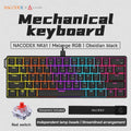 Clavier Mécanique AJAZZ NK61 60 % – Hot-Swap, RGB, 61 touches