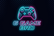 Logo G Game Bro cyberpunk